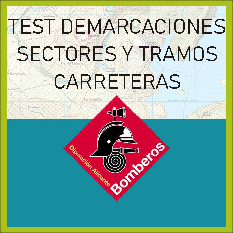 Test Demarcaciones, Sectores y Tramos Carreteras de Alicante