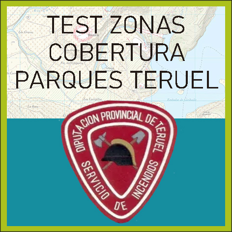 Test Zonas Cobertura Parques Bomberos Diputación Teruel
