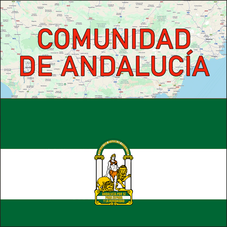 Mapas Comunidad de Andalucía