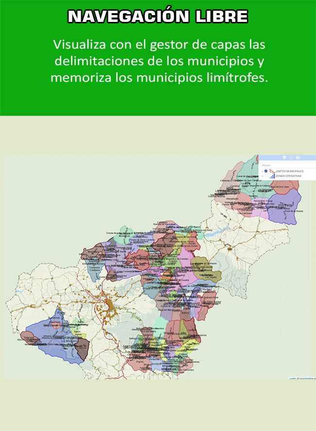 Mapa Carreteras APEI (Granada)