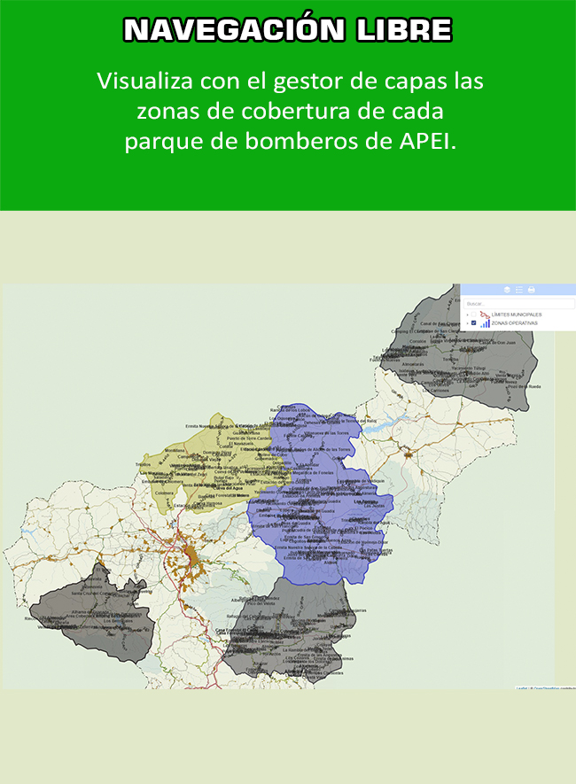 Mapa Carreteras APEI (Granada)