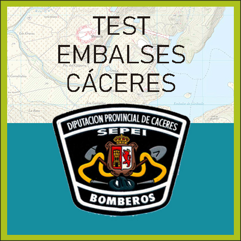 Test Embalses Provincia de Cáceres