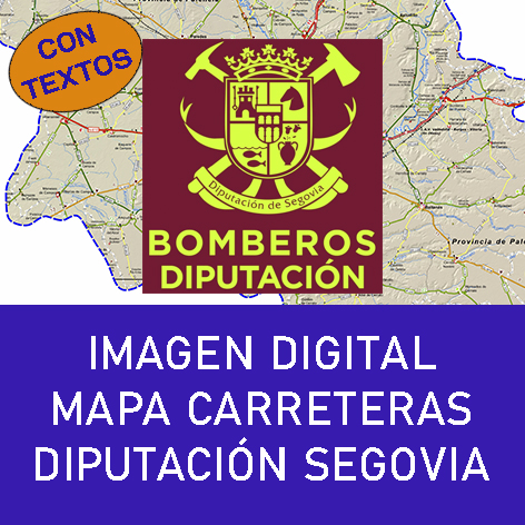 Mapa Digital Carreteras Segovia