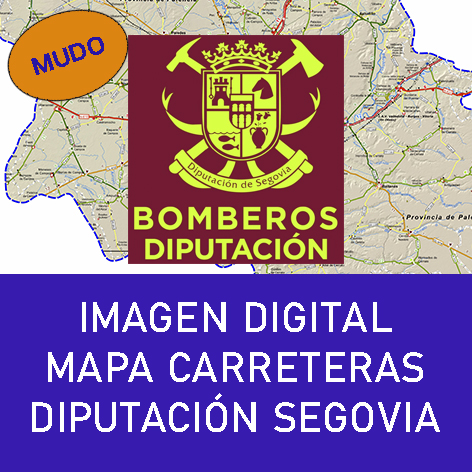 Mapa Digital Carreteras Segovia Mudo