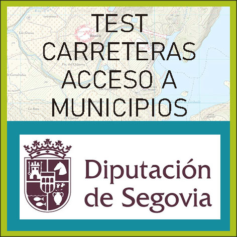 Test Casrreteras acceso a Municipios Segovia